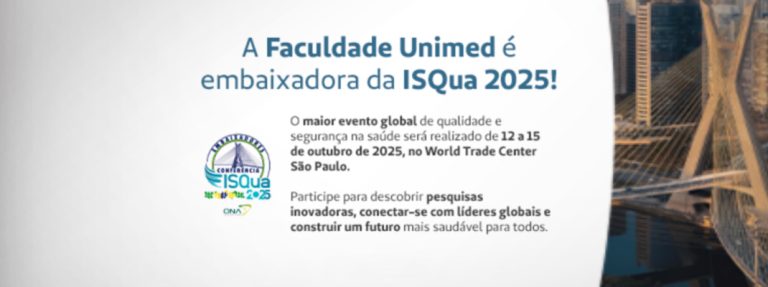 ISQua 2025: envio de trabalhos é prorrogado